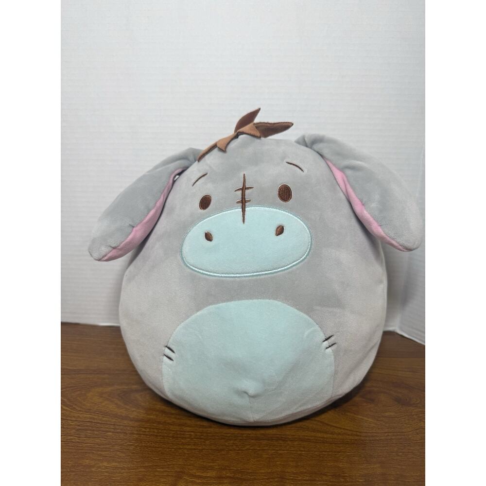 Original Squishmallows Disney *Winnie the Poohs Pal EEYORE 11” Euc